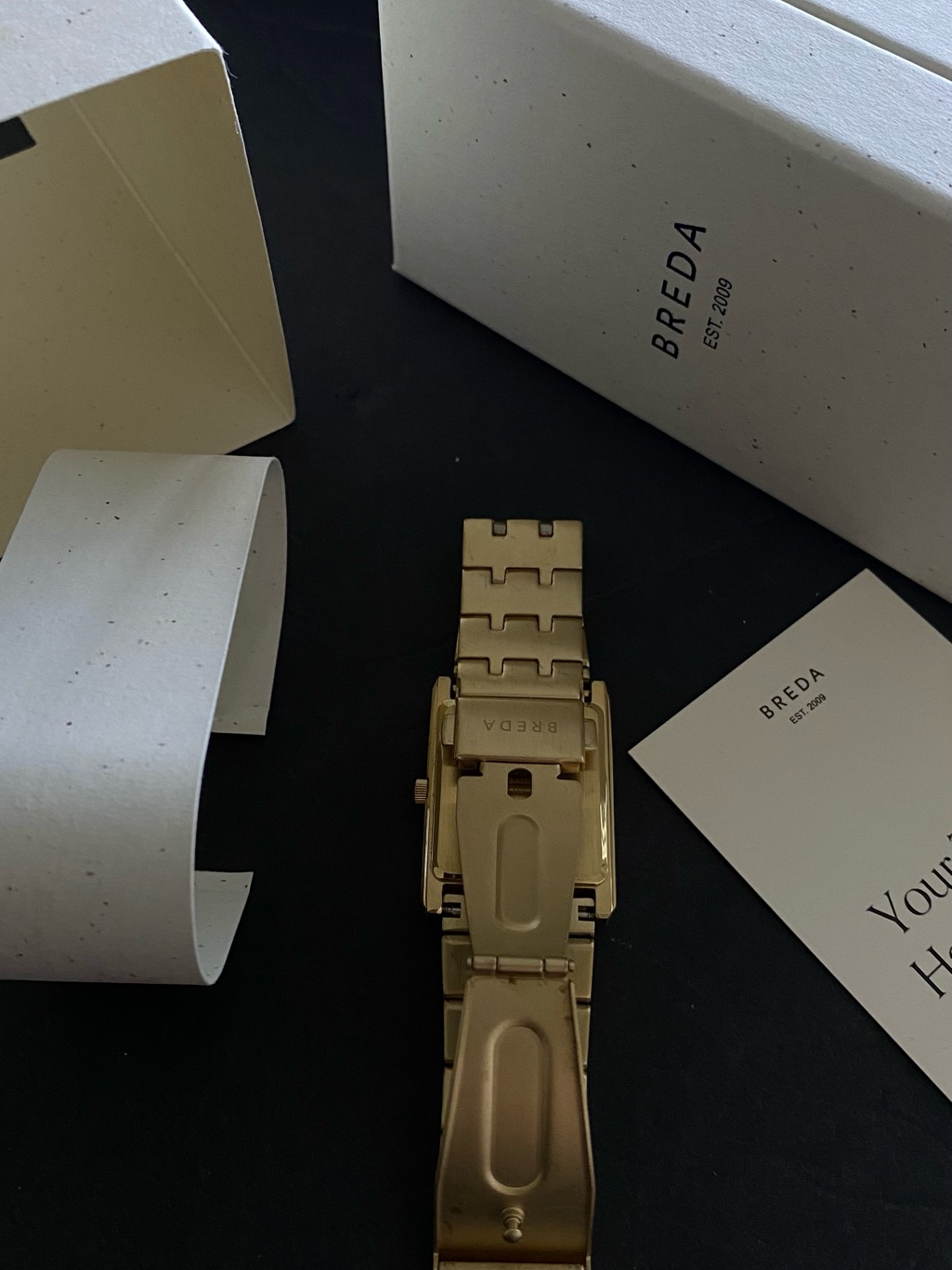 Breda Gold Tone Watch — image 6 of 8